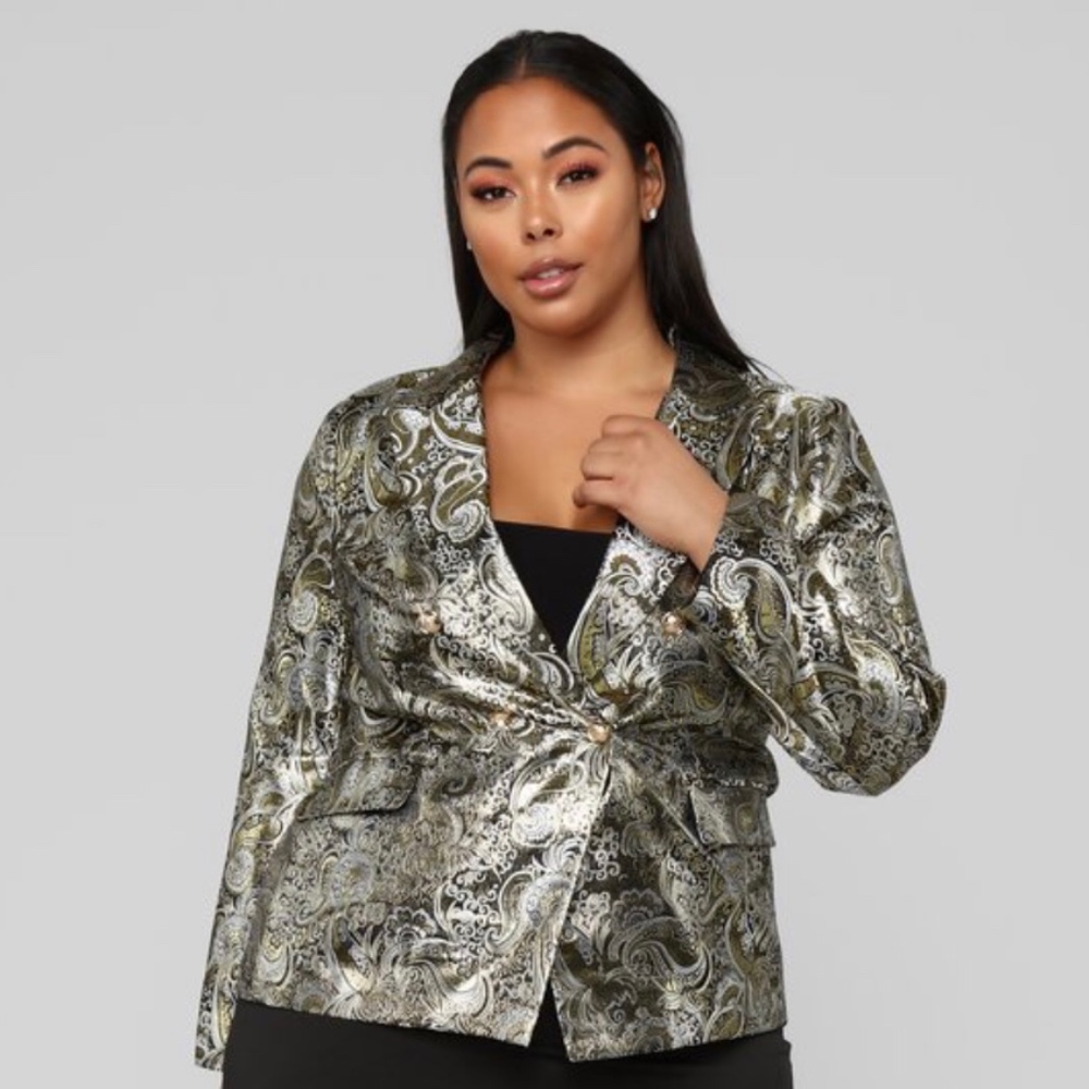 Beautiful metallic blazer